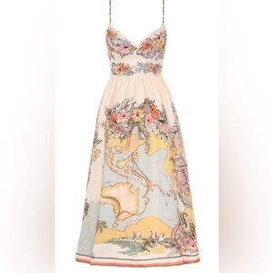 Zimmermann Tallow Tucked Bodice Dress